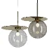 Bomma Umbra Crystal Stainless Steel Pendant Lamp - Thumbnail 1
