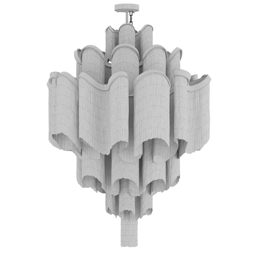 Fringe Chandelier Image 3