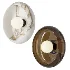 Alistair Retro Glass Bowl Shaped Wall Sconce - Thumbnail 1
