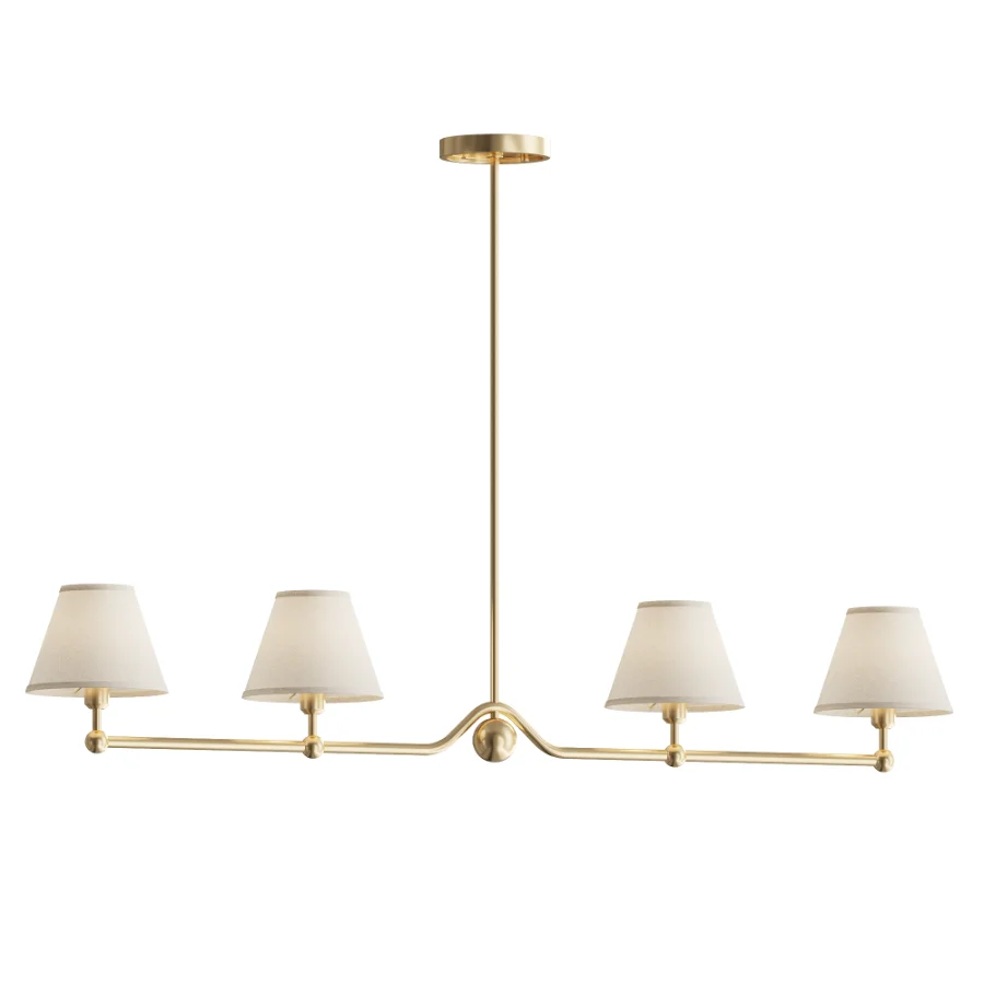 Santiago Linear Pendant Lamp Image 1