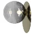 Bomma Umbra Crystal Stainless Steel LED Wall lamp - Thumbnail 1
