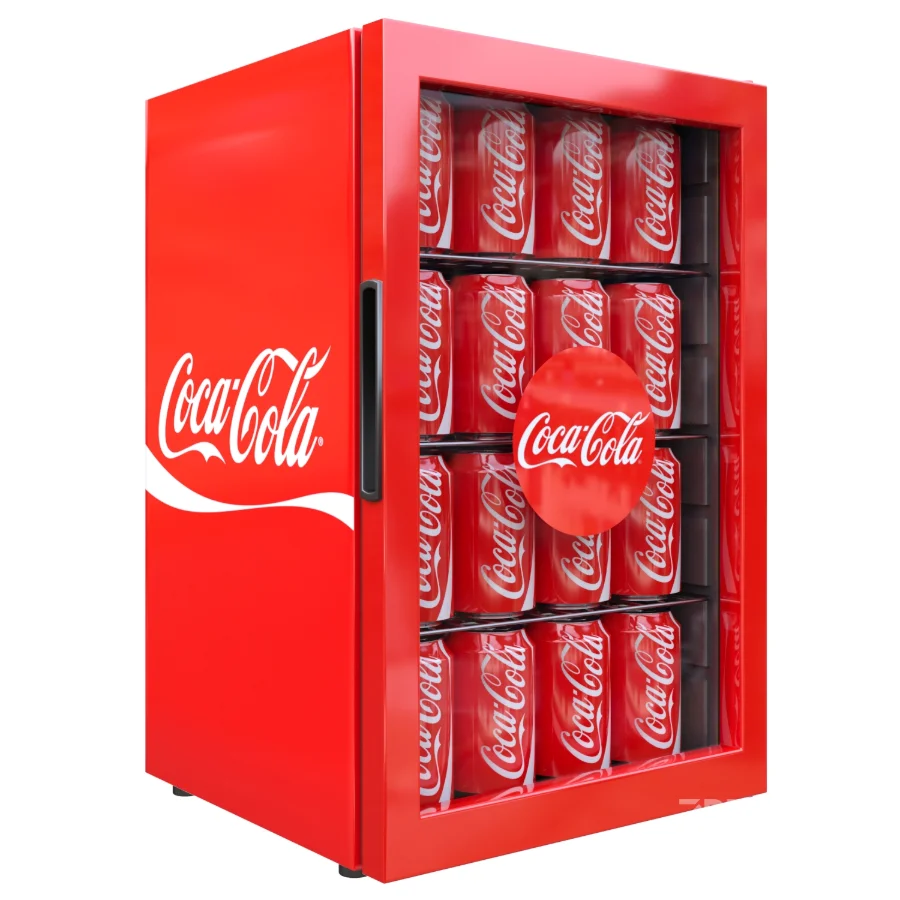 Mini Fridge Coca-Cola Image 1