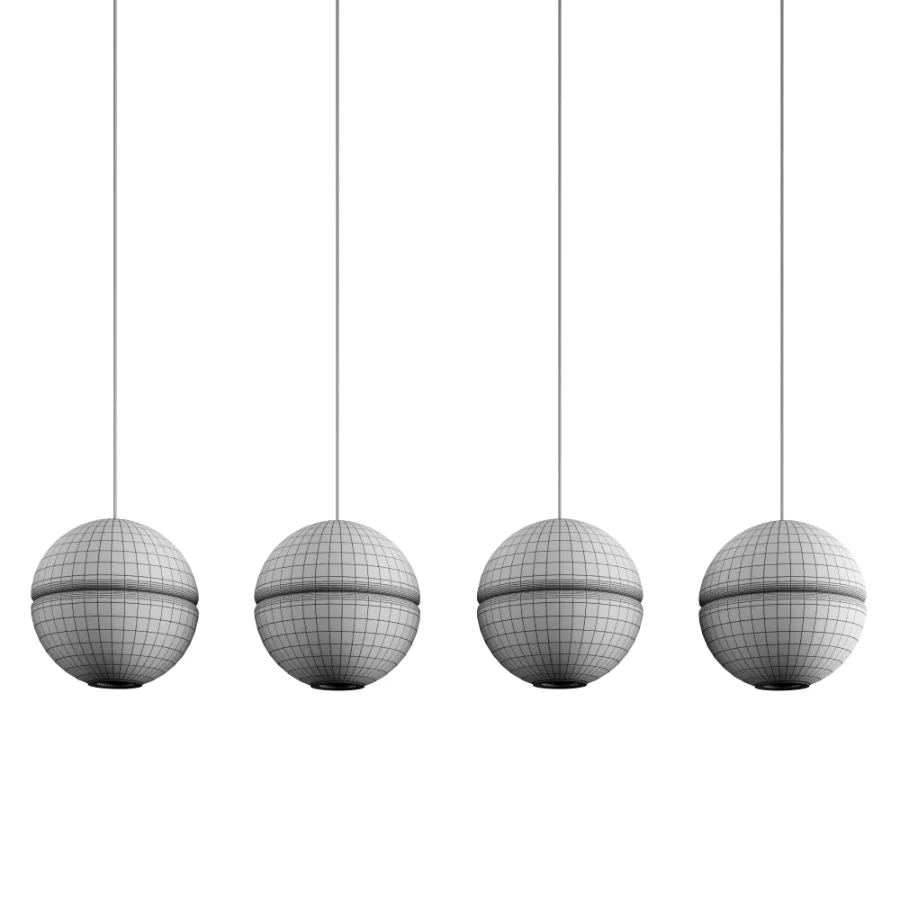 14-9 Linear Pendant Lamp by Bocci Vol 5 Image 1
