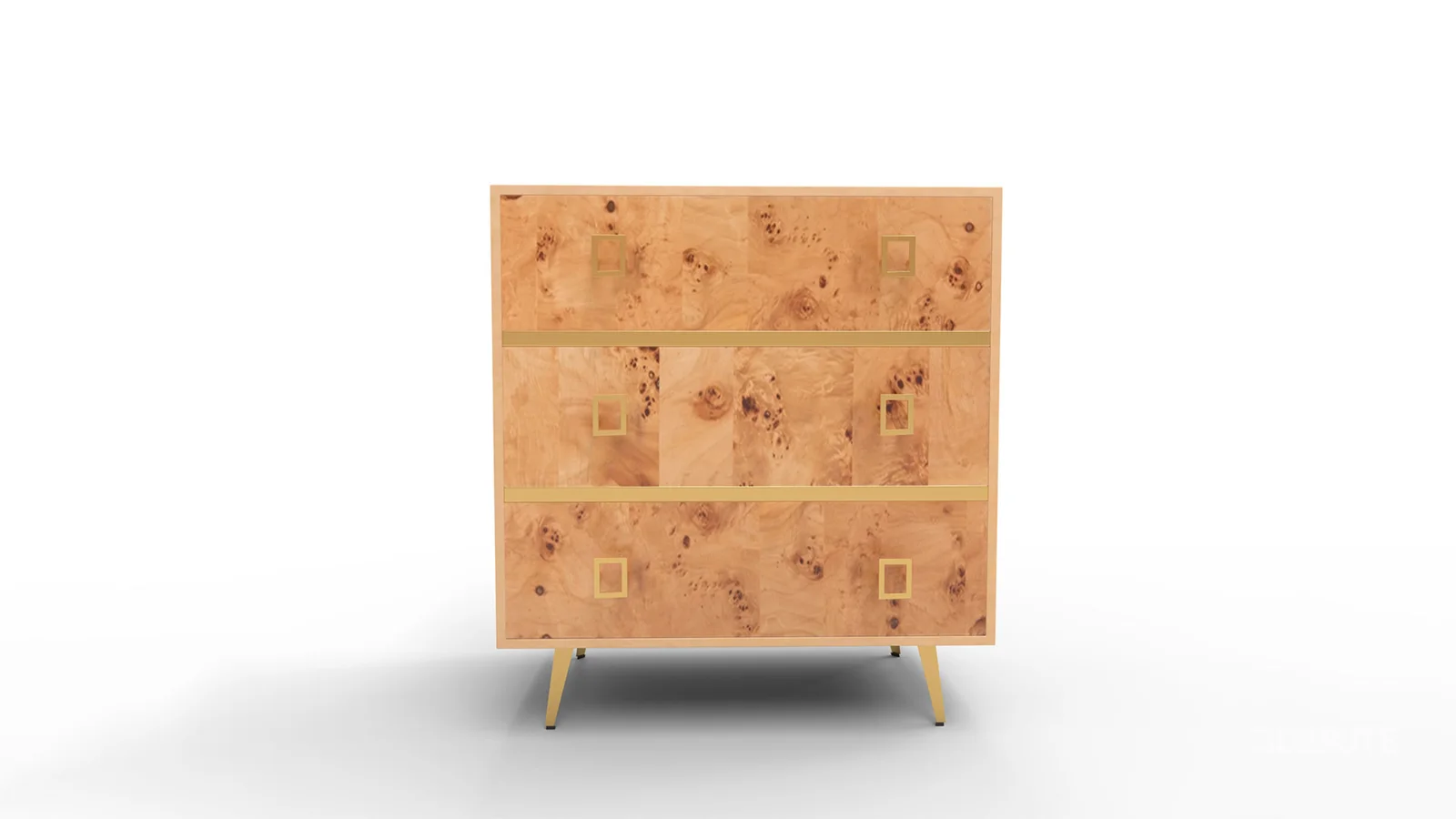 Katia Drawer Chest Natural Gold Image 8