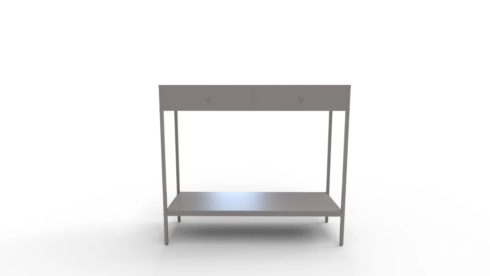 Coffee Table 2 Tier Console Table Image 7