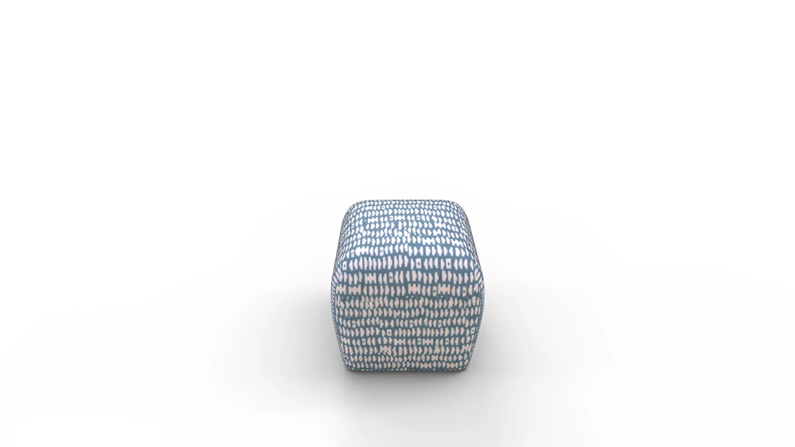 Deco Ottoman Dusty Blue Odalisque Image 3