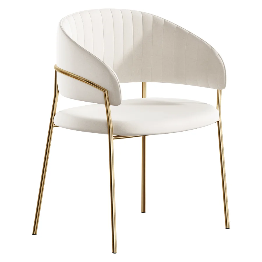 Glam Home Kitchen Dining Chair Image 3