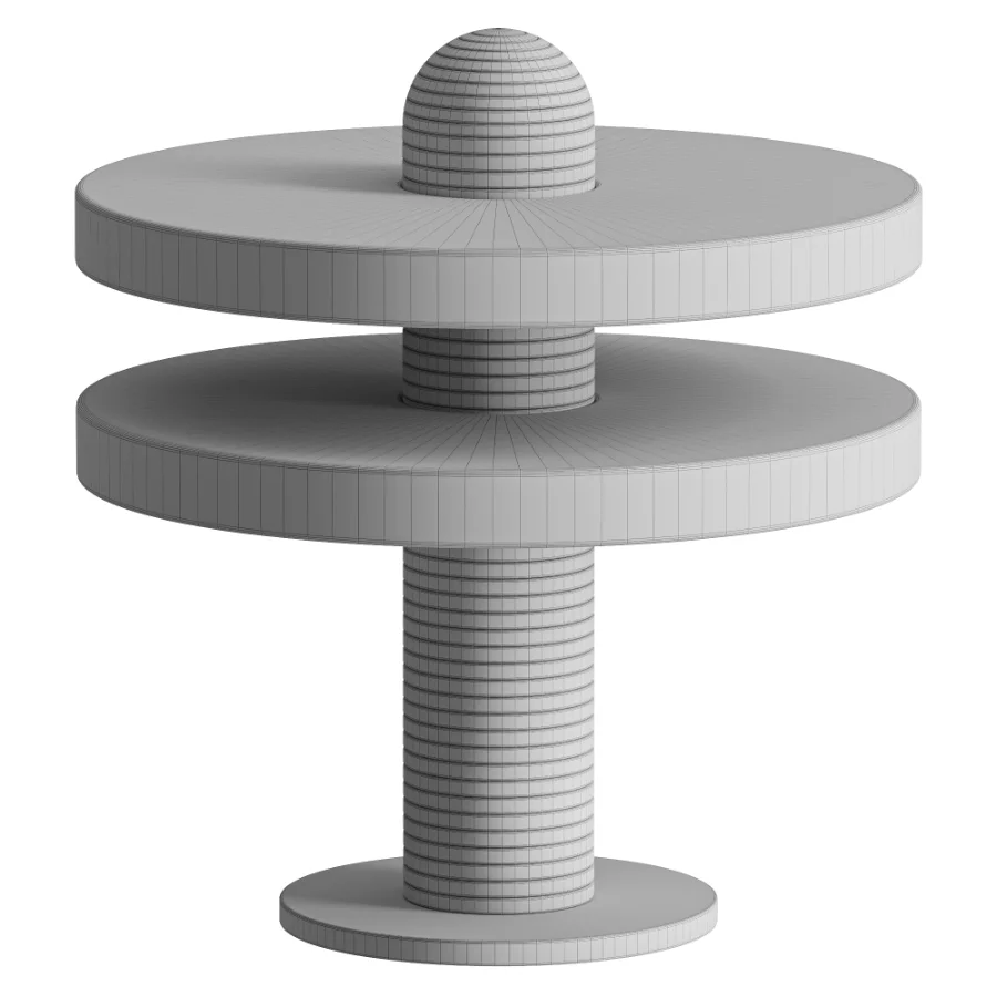 Alabaster Comet Table Lamp 2 tier Image 2