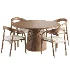 Camille Armchair Nelly Table - Thumbnail 4