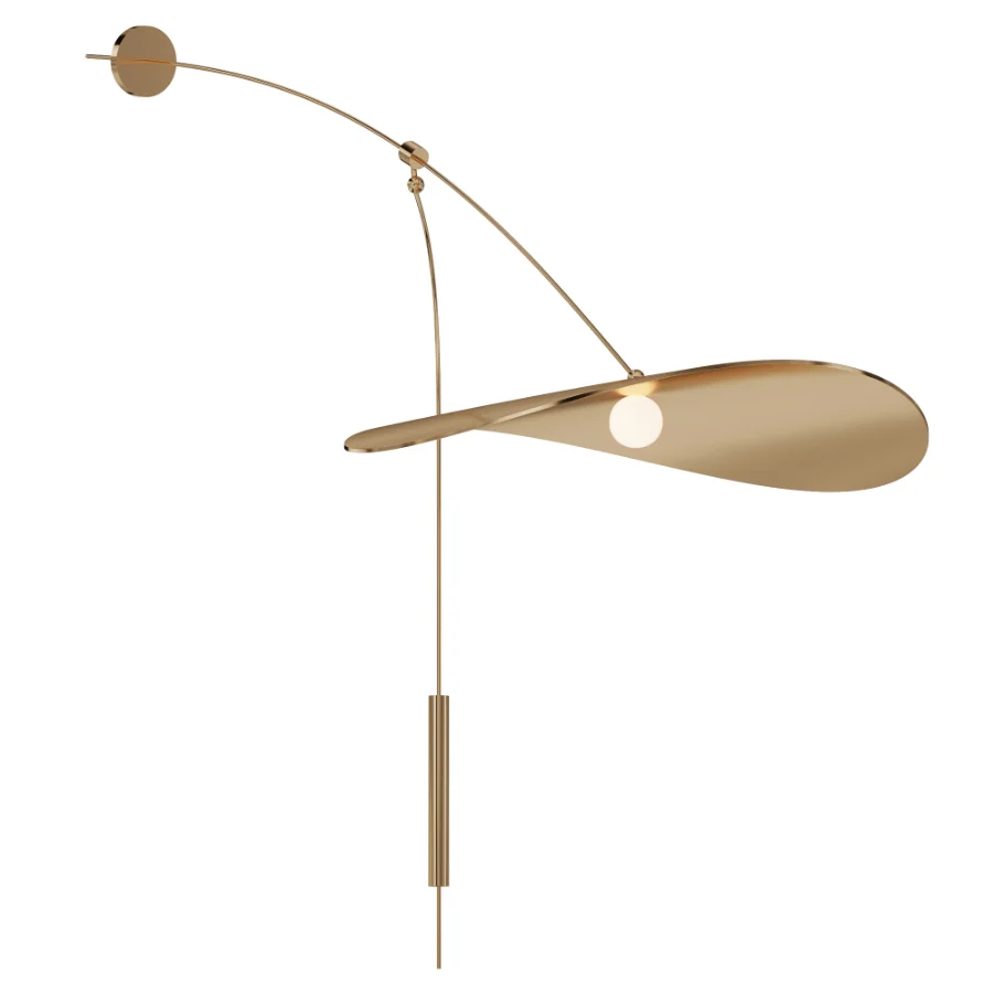 Long Arm Wall Lamp Image 1