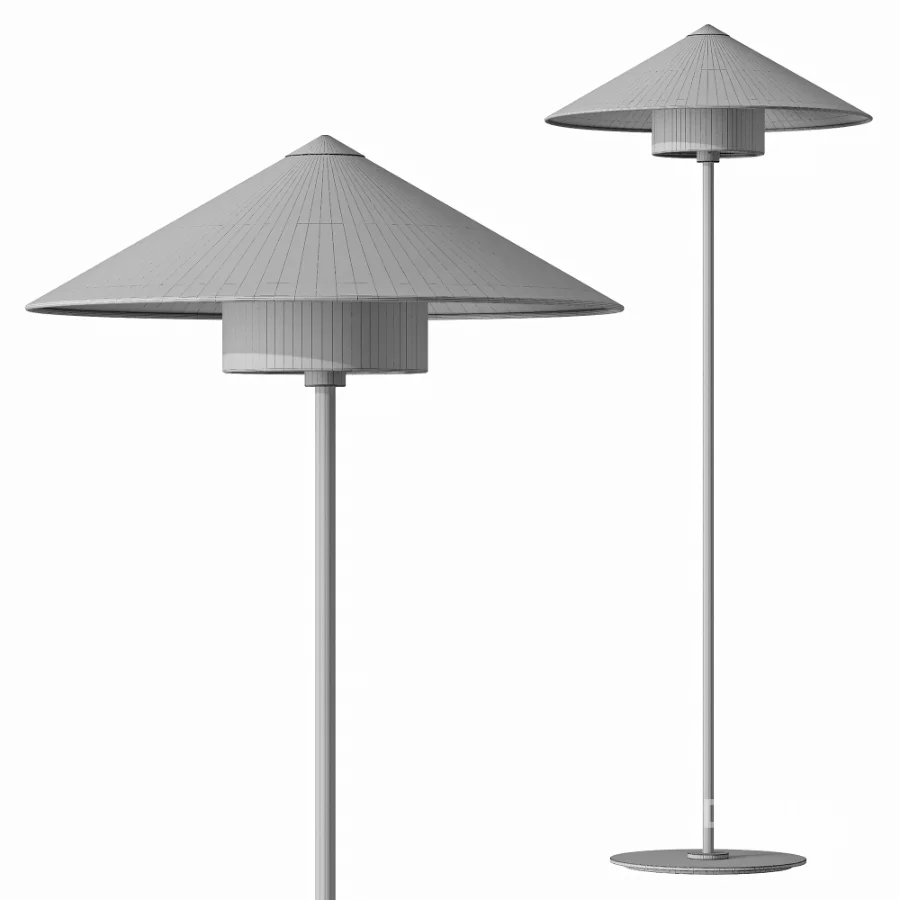 TECNOLUMEN WSTL 30 Bauhaus Floor Lamp Image 3