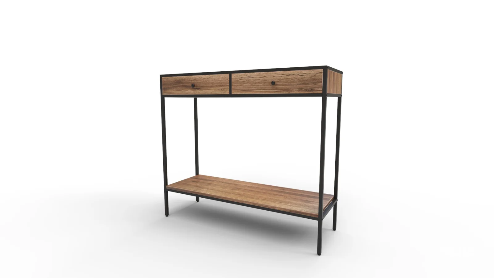 Coffee Table 2 Tier Console Table Image 1