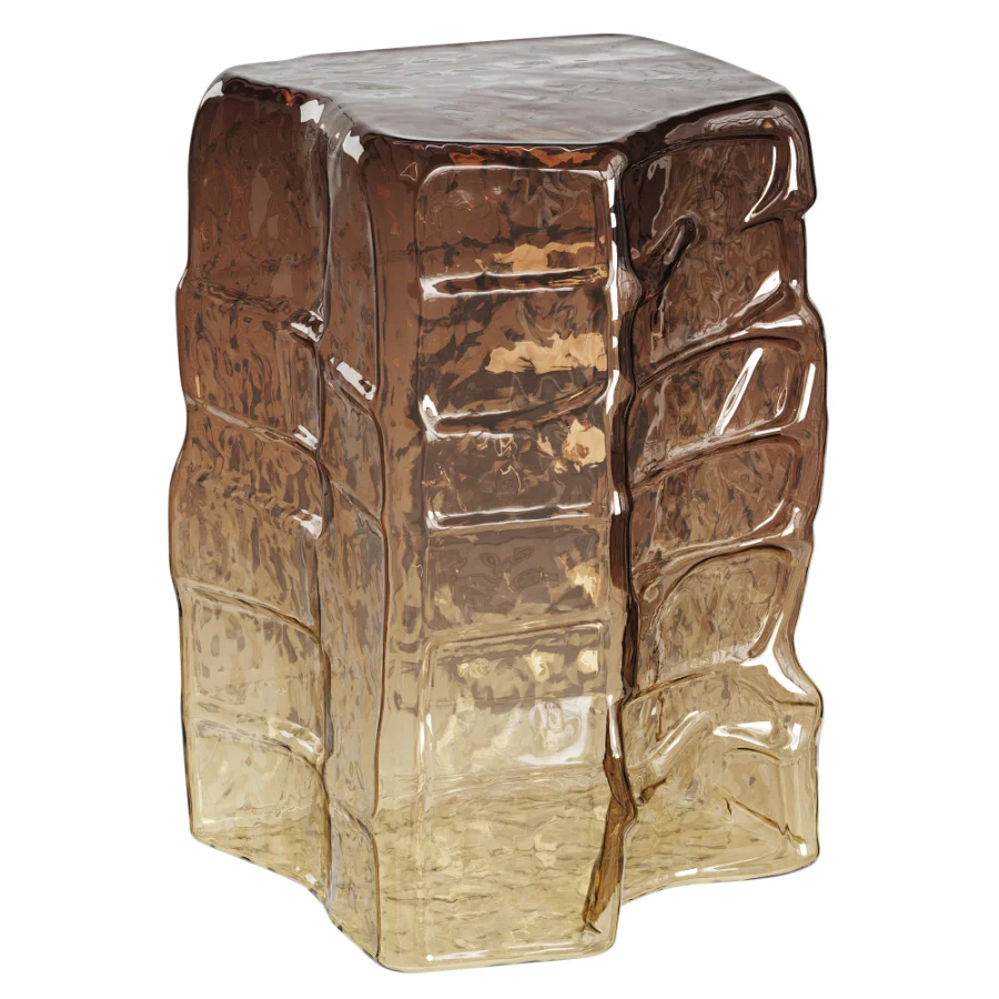 Murano blown glass side table Image 6