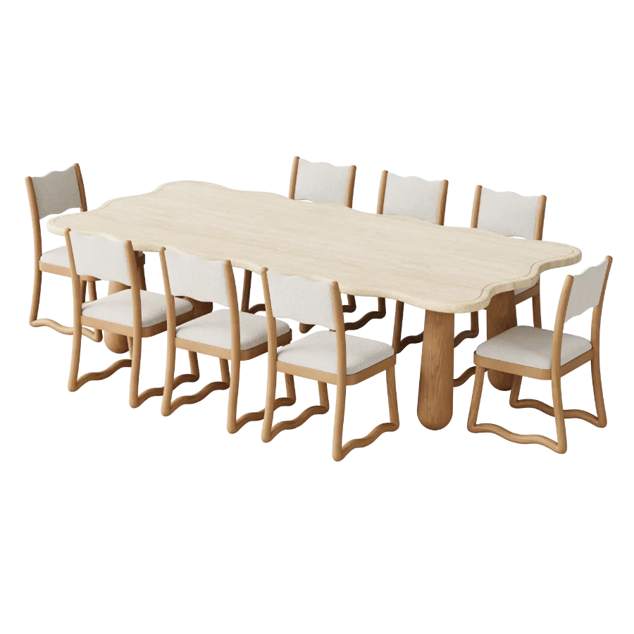 La Signora dining chair and table Image 1