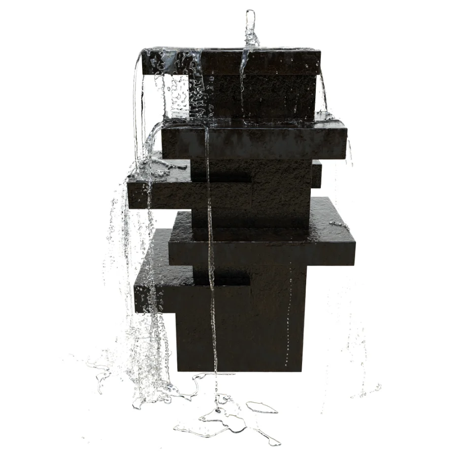 Modern Exterior Fountain Image 5