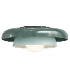 Nello Light Sage and Olive Green Metal Saucer Kids Flush Mount Ceiling Light - Thumbnail 2