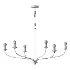 Oriana 6 Light Chandelier 40 Matte Brass - Thumbnail 3