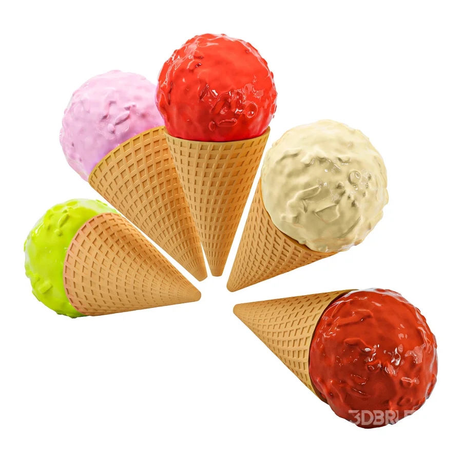 Ice Cream cones Image 5