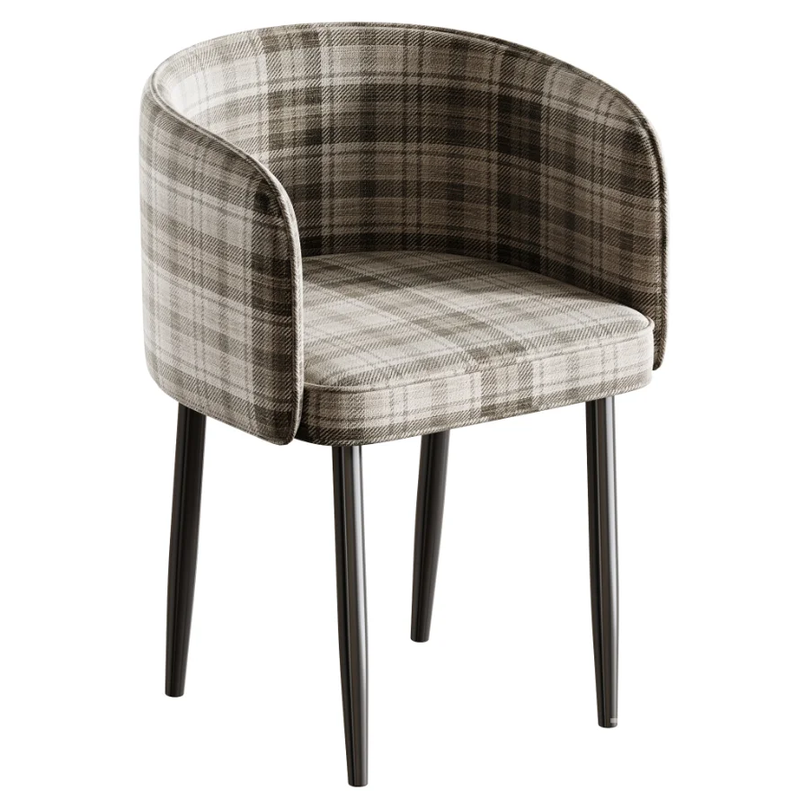Arm Chair with Imperforate Back Image 4