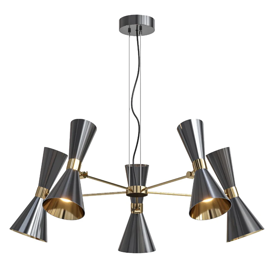 Cairo Mid Century Chandelier Image 2