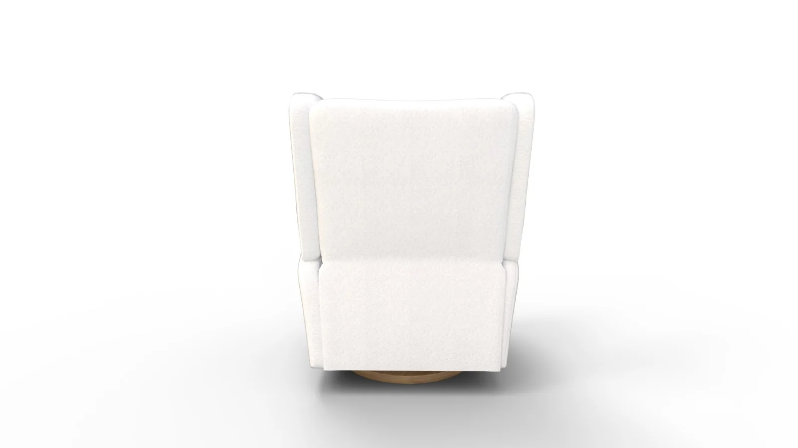 Seesaw Cream Boucle Power Recliner Chair Image 1