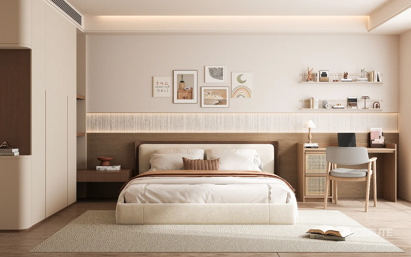 Modern bedroom Image 1