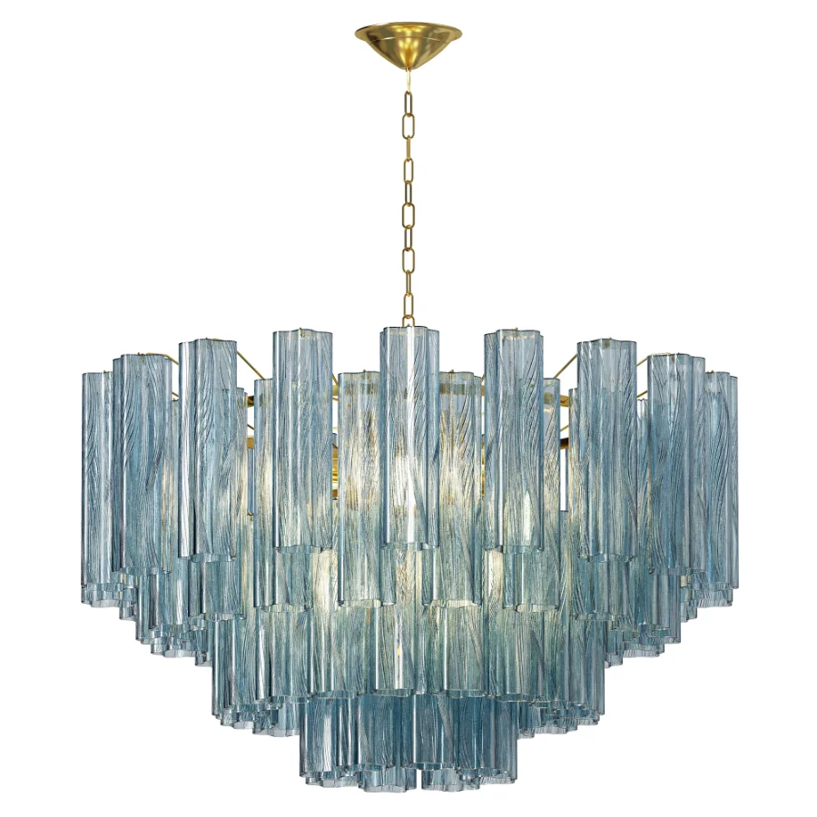 Tronchi Chandelier white murano Image 3