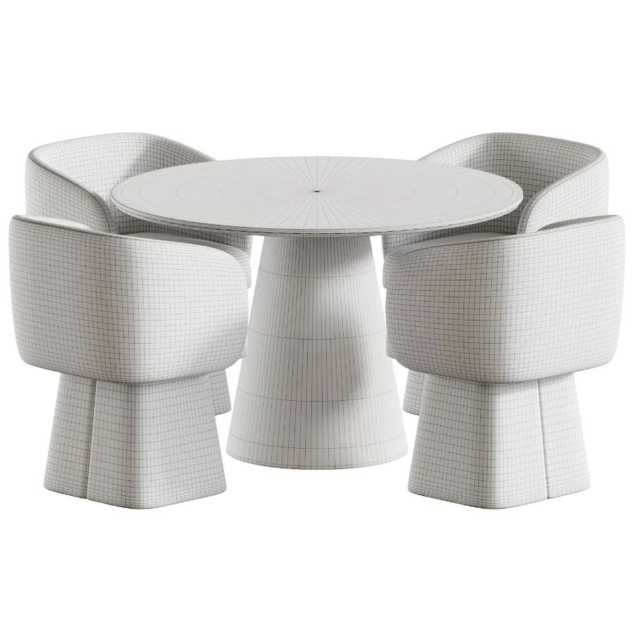 Senza Chair and round table Image 5
