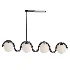 Lenox Linear Ball Pendant Lamp 4 heads - Thumbnail 2