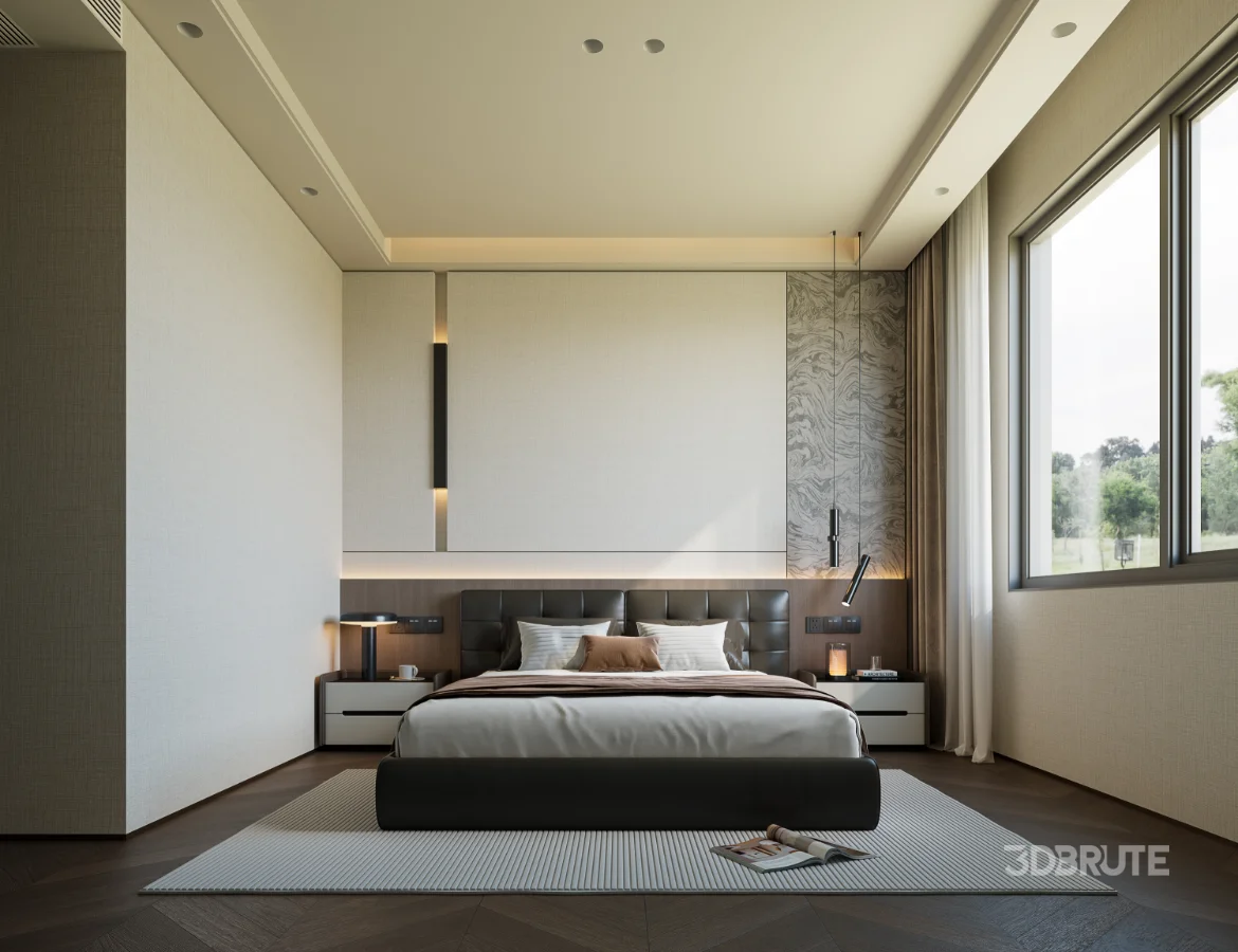 Modern bedroom Image 1