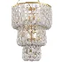 Amanda Light Beaded Tiered Chandelier - Thumbnail 6