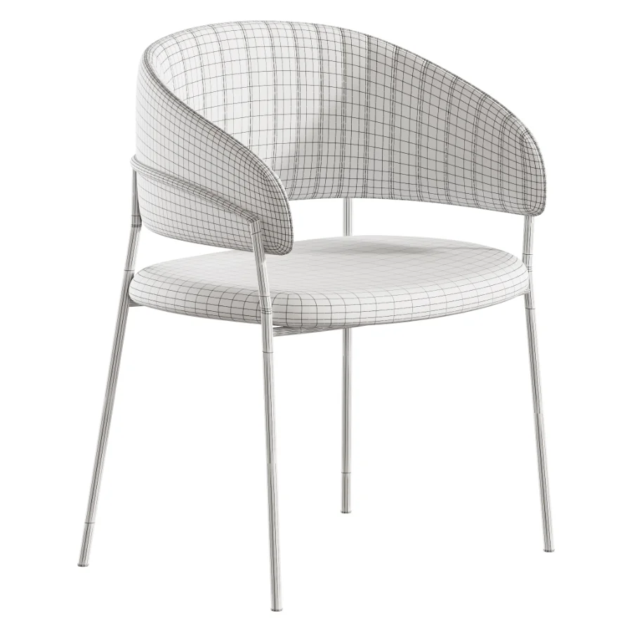 Glam Home Kitchen Dining Chair Image 8