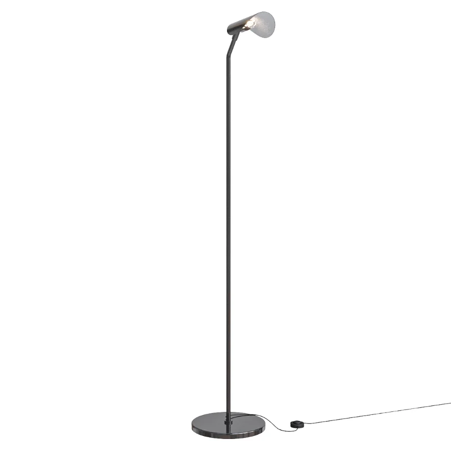 Adjustable metal floor lamp Image 1