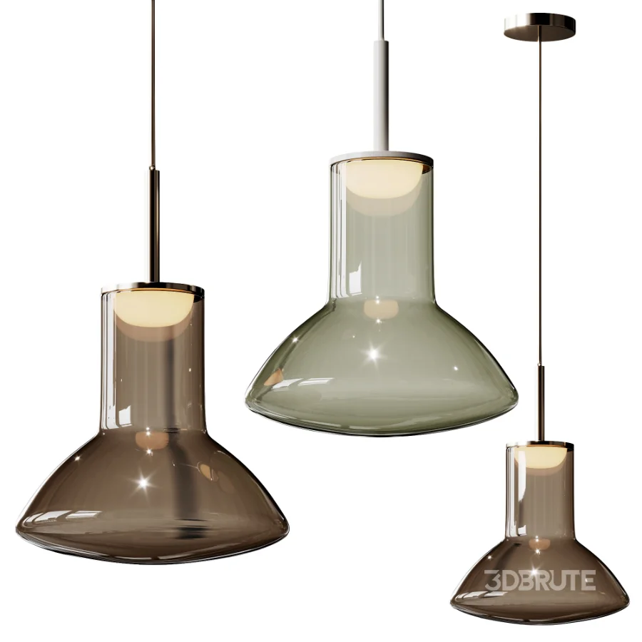 Grupa Onda Handmade Glass Pendant Lamp Image 1