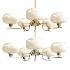 Afralia Glass Ball Pendant Chandelier - Thumbnail 4