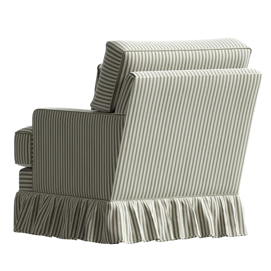 Westbury Ruffle Swivel Glider Image 2