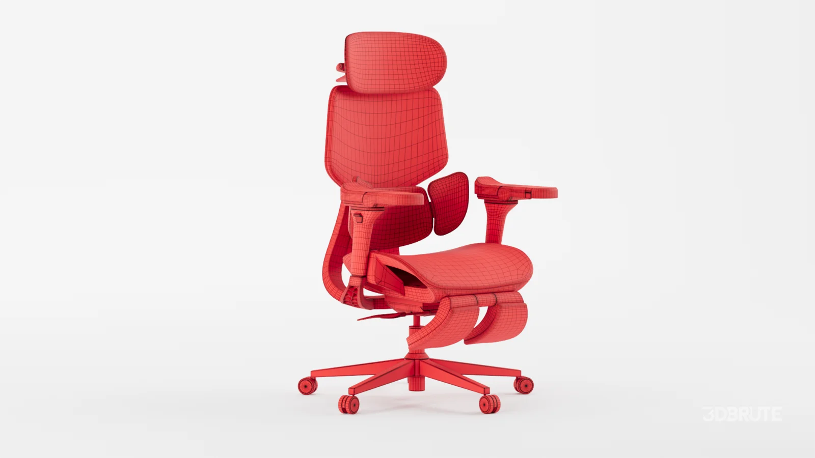 Home Office Desk Chair with Lumbar Support Image 11