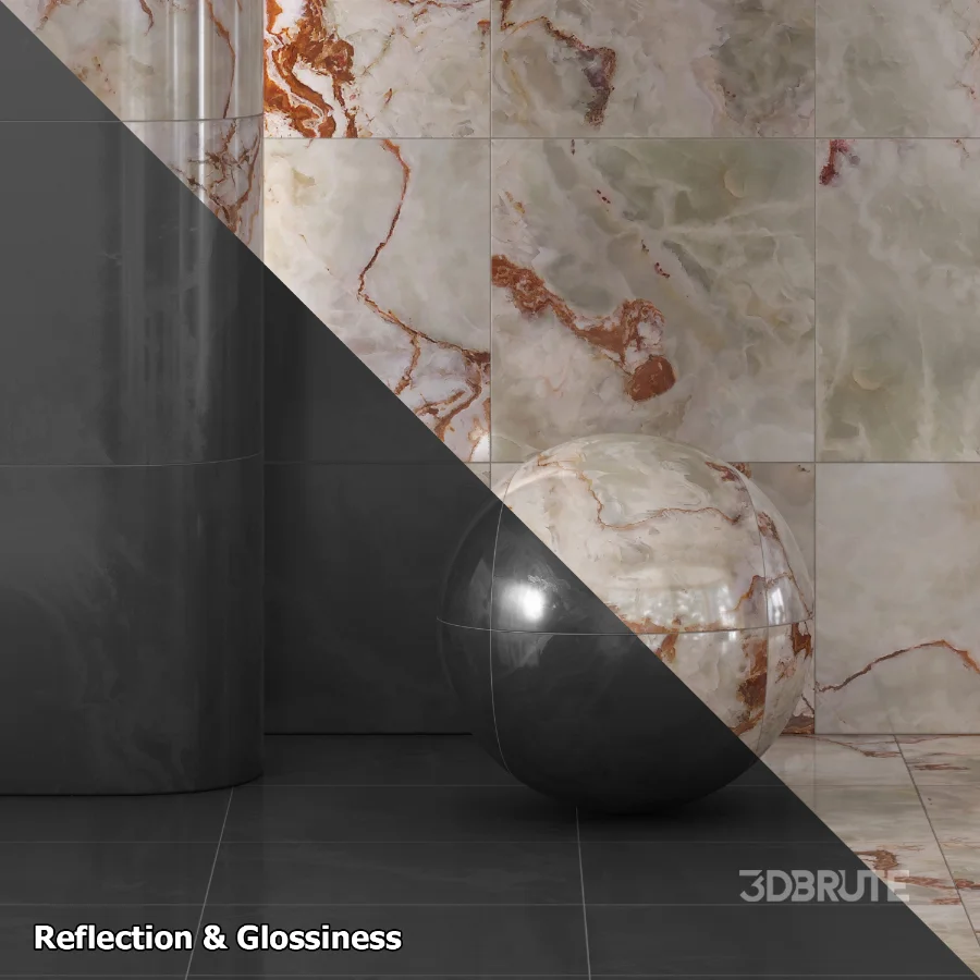 Tile Floor Marble Material 01 Image 2