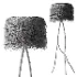Japandi Fringe Floor Lamp - Thumbnail 4