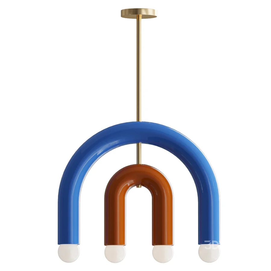 Rotating Rainbow Pendant Lamp C1 Image 1