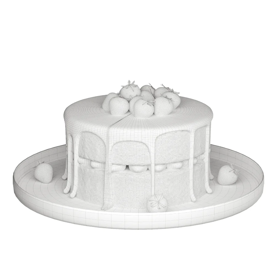 Chocolate Cake With Strawberry Filling Image 2