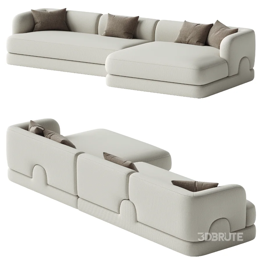 Mosaico Modular Couch 2 Image 4