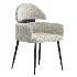 Contemporary Ink Steel Arm Chair - Thumbnail 6