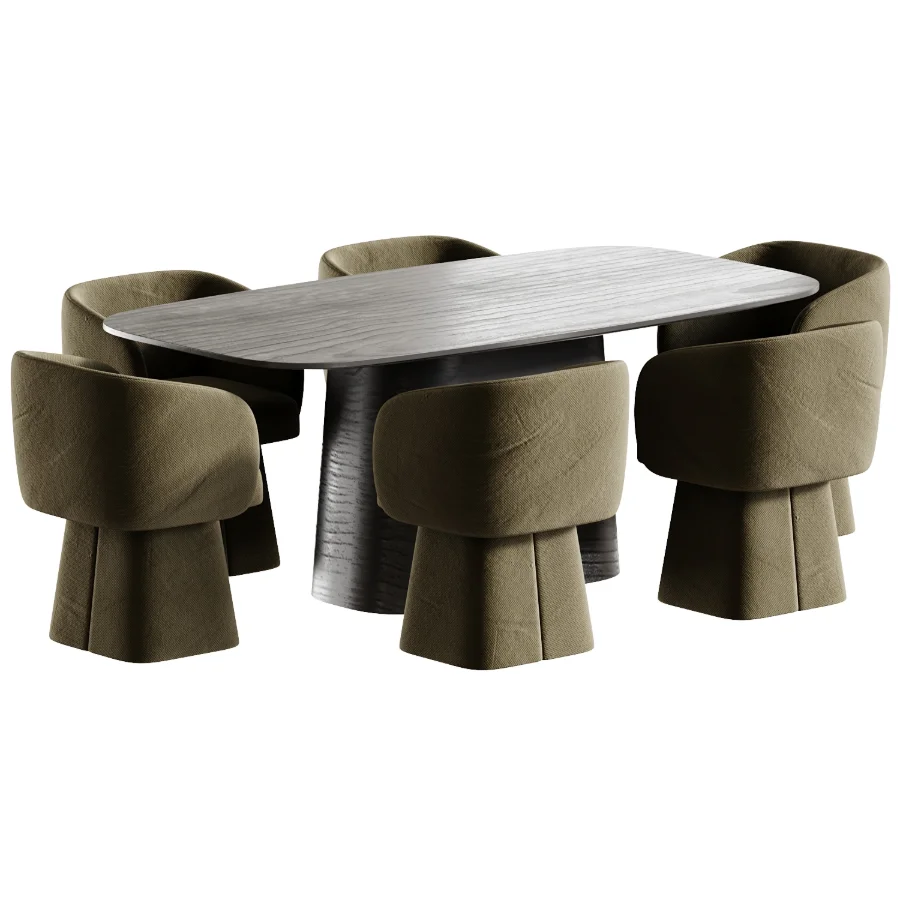 Senza Chair and Kitchen table Image 3