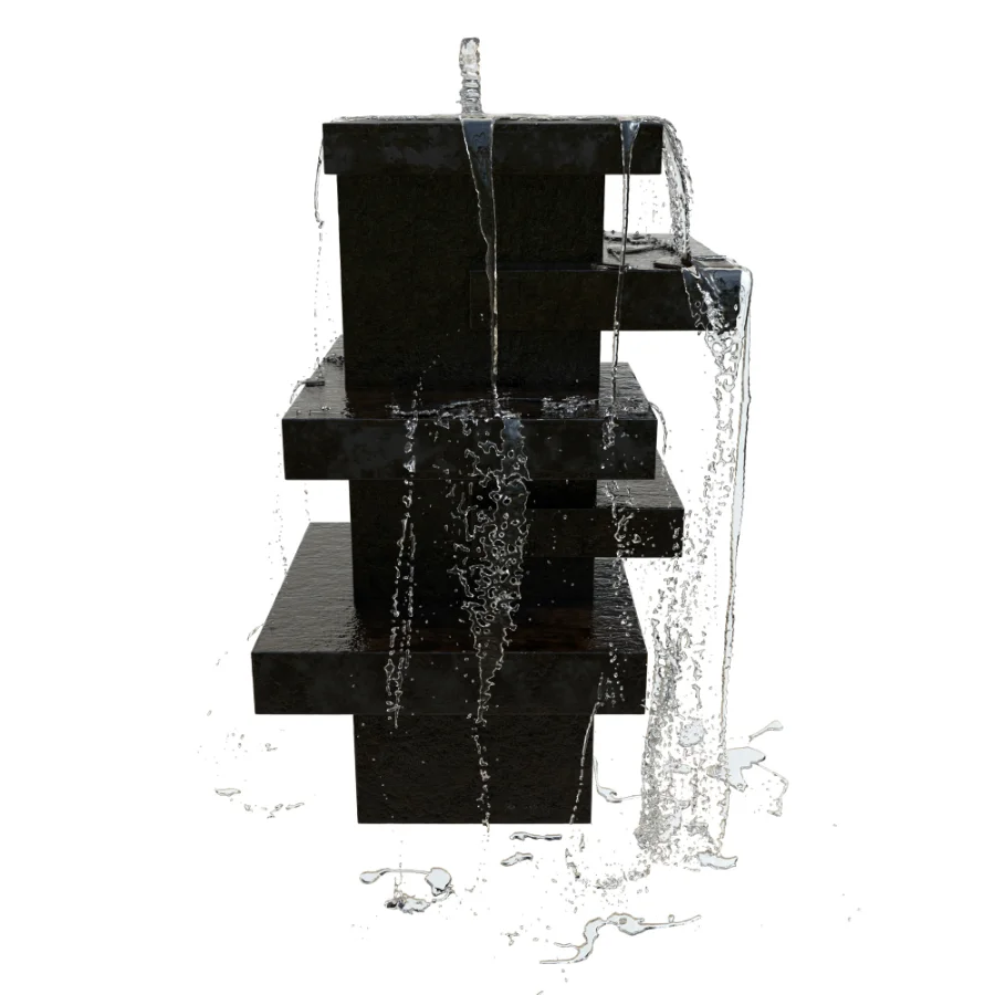 Modern Exterior Fountain Image 4