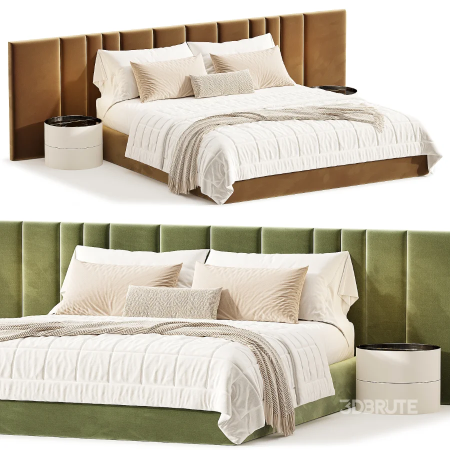 Modern Perle Double Bed Image 4