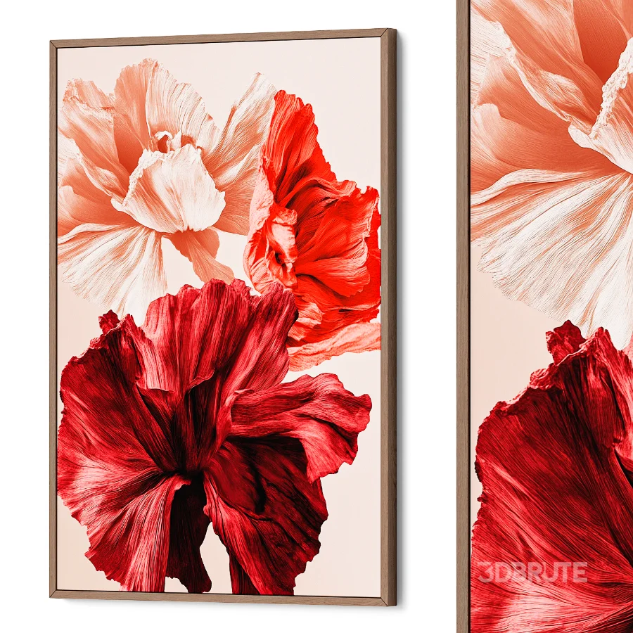 Modern Floral Print Image 1