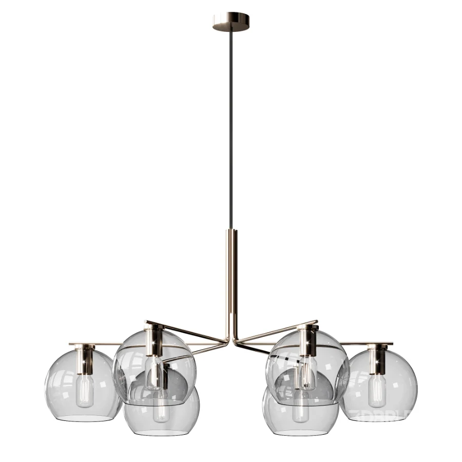Arren Brass Chandeler Image 2