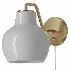 Louis Poulsen VL Ring Crown Brass Opal Glass Wall Light - Thumbnail 2