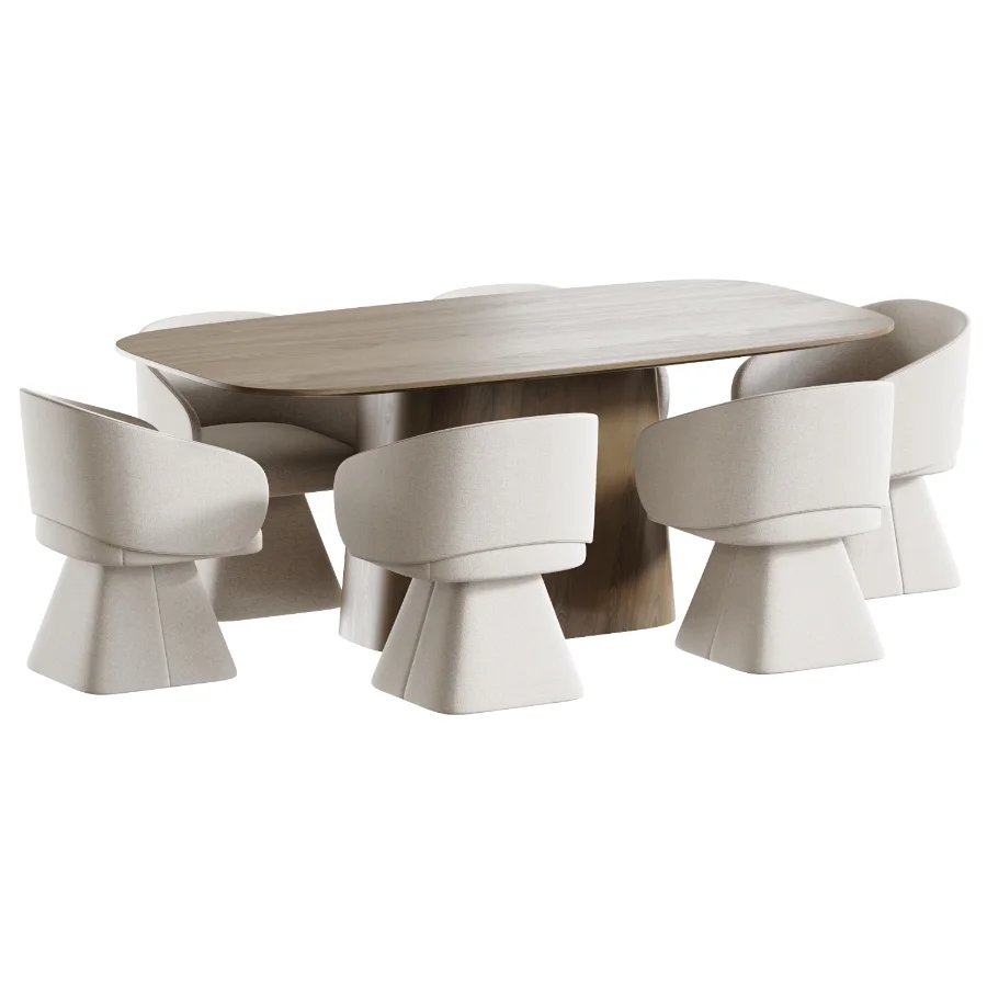 Milan chair and Kitchen table Image 4